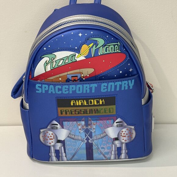 *NEW* Toy Story Pizza Planet Space Entry Mini Backpack Loungefly